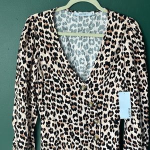 NWT Cheetah print dress